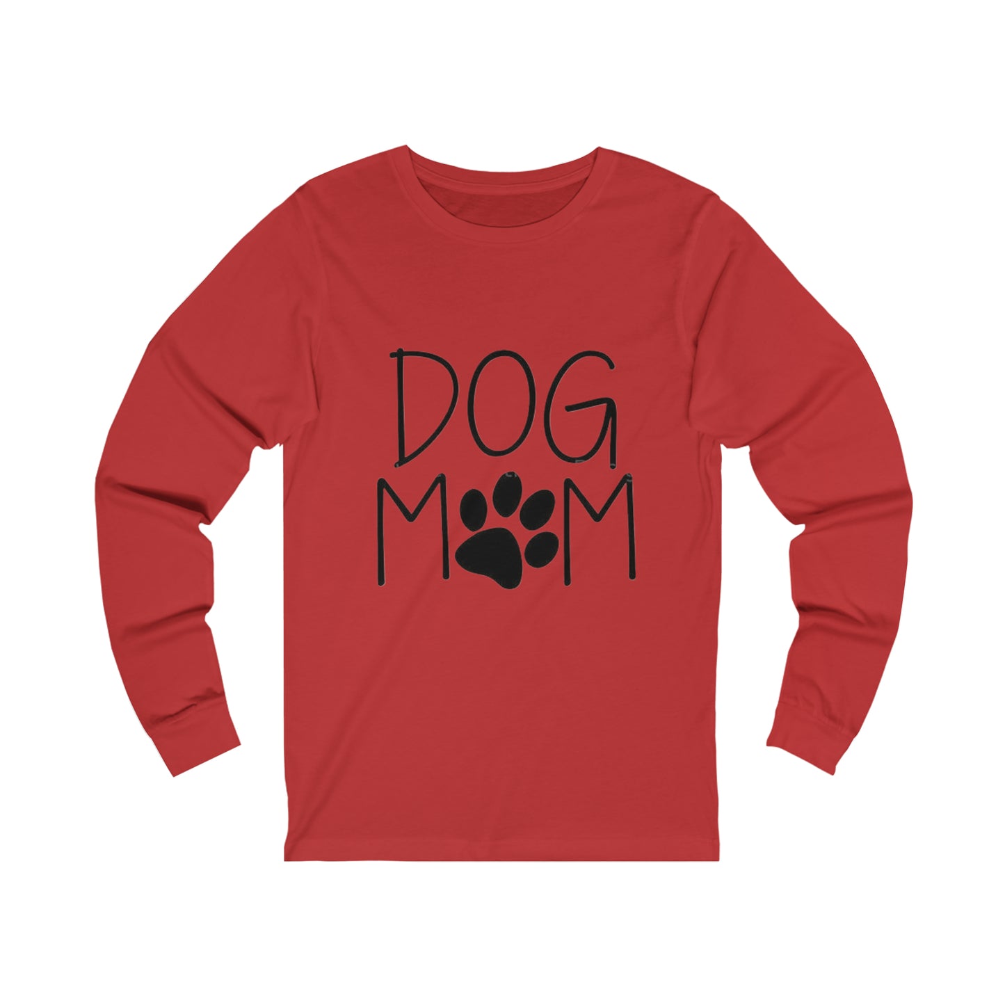 Dog Mom Long Sleeve Tee