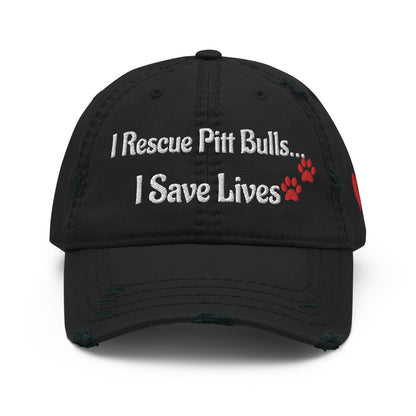 I Rescue Pit Bulls Hat