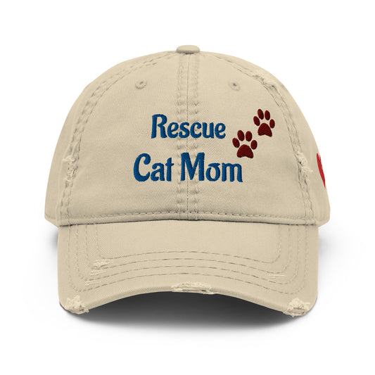 Rescue Cat Mom Hat