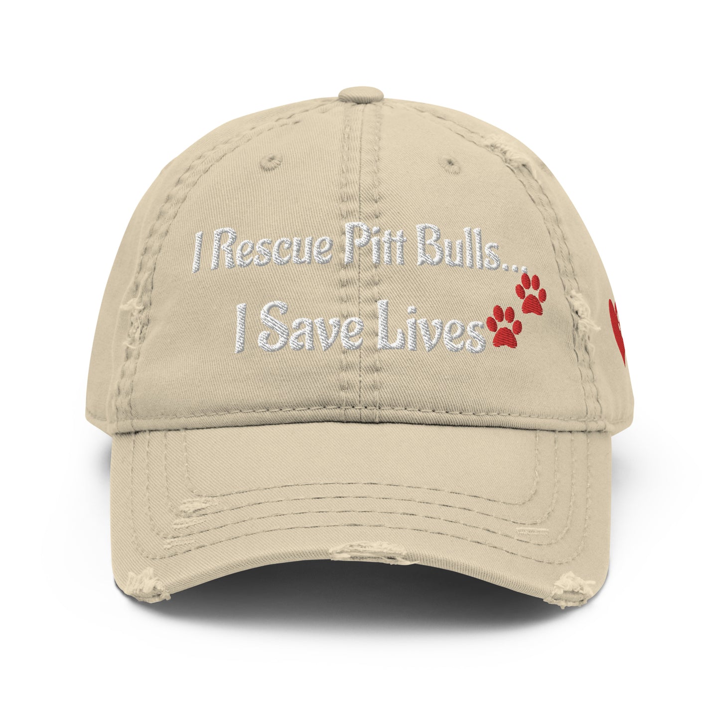 I Rescue Pit Bulls Hat