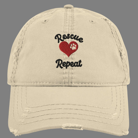 Rescue Love Repeat Hat