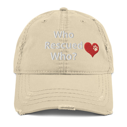 Who Rescued Who Hat