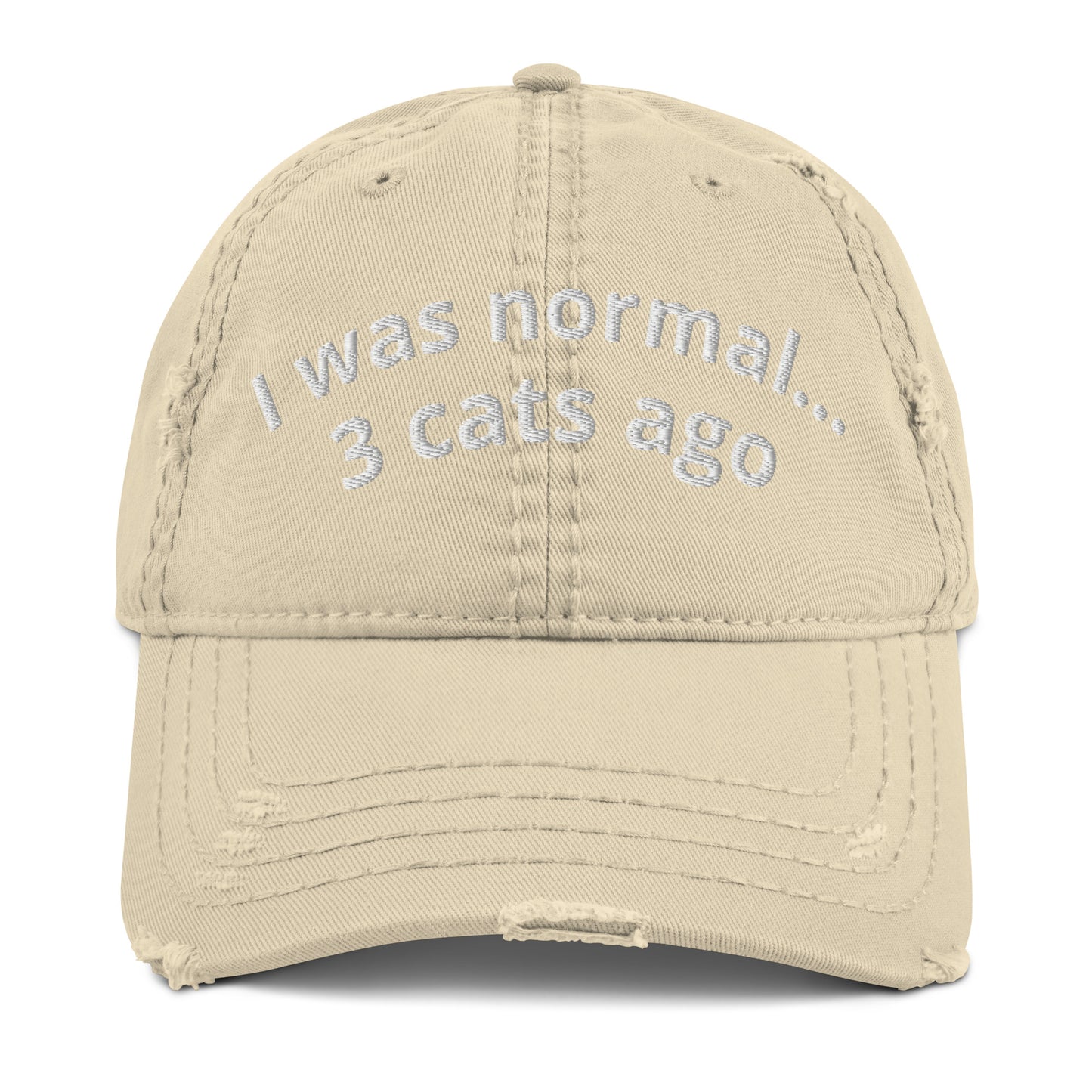 I was normal 3 cats ago... Hat