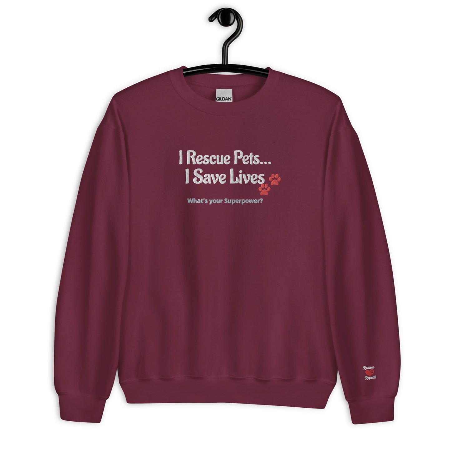 I Rescue Pets Sweatshirt