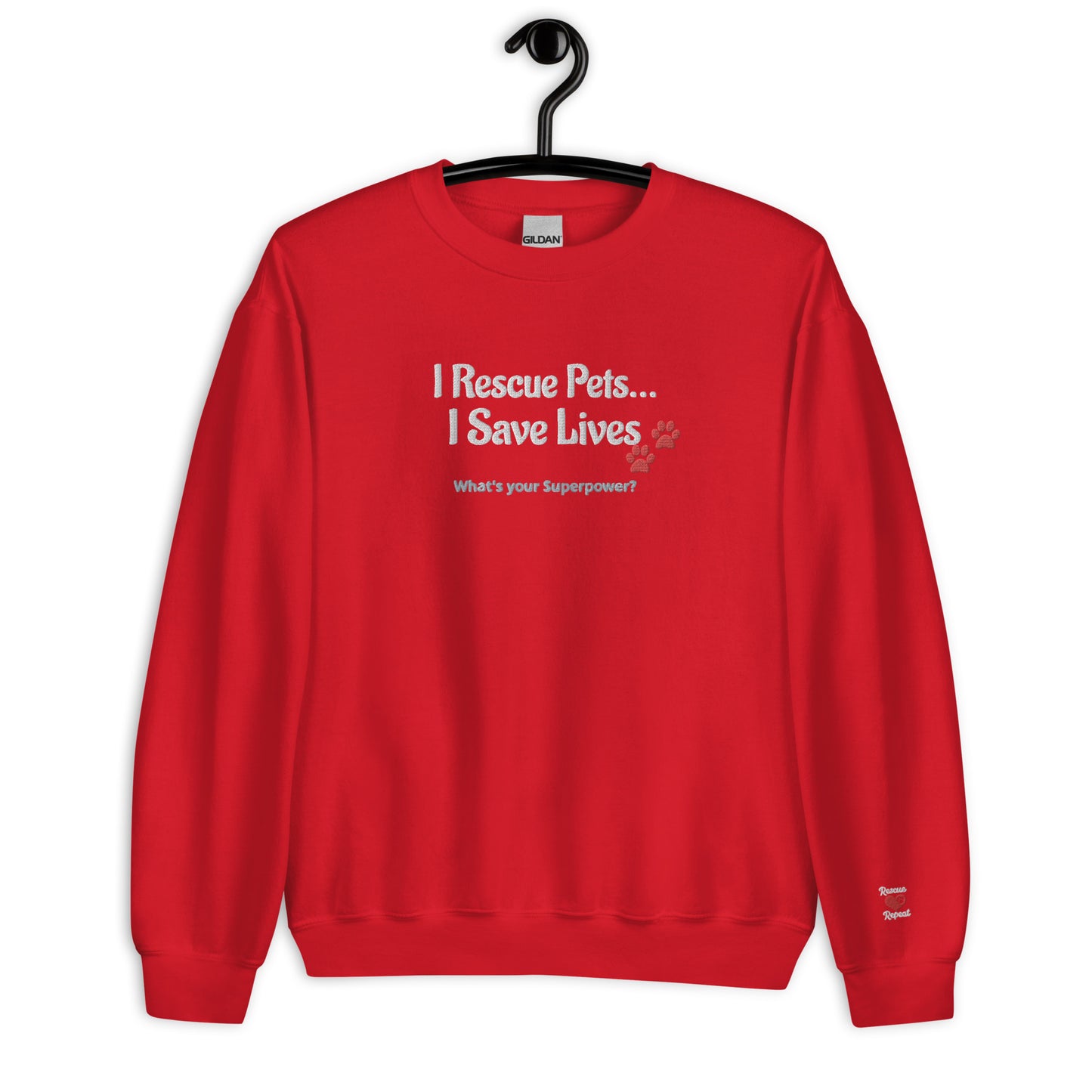 I Rescue Pets Sweatshirt