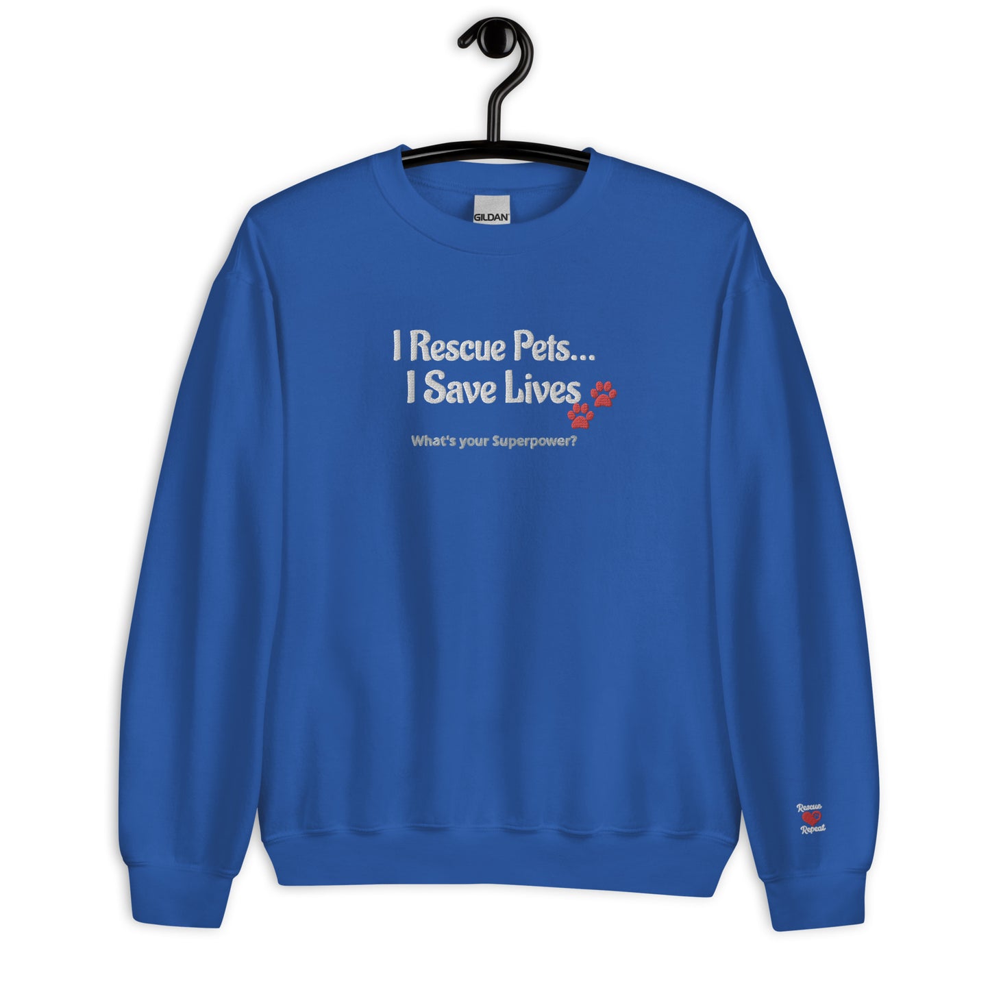 I Rescue Pets Sweatshirt