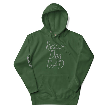 Rescue Dog Dad Hoodie