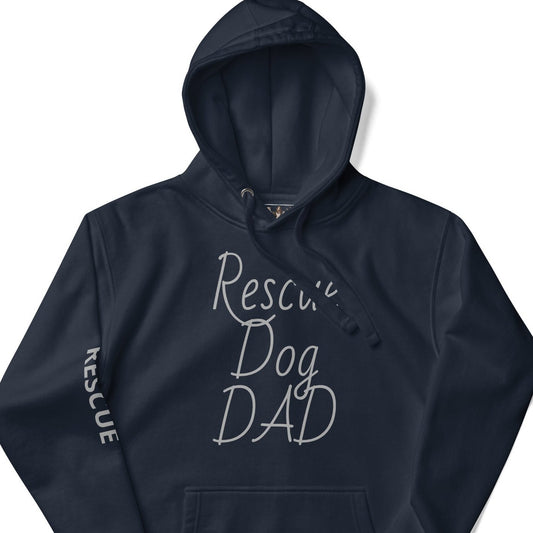 Rescue Dog Dad Hoodie