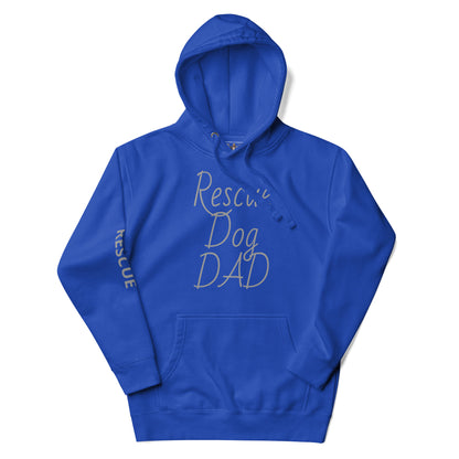 Rescue Dog Dad Hoodie