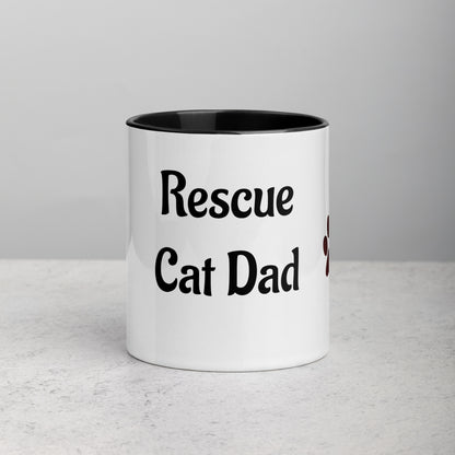 Rescue Cat Dad Mug