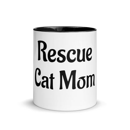 Rescue Cat Mom Mug