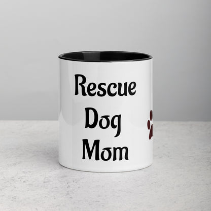 Rescue Dog Mom Mug