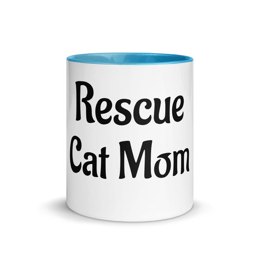 Rescue Cat Mom Mug