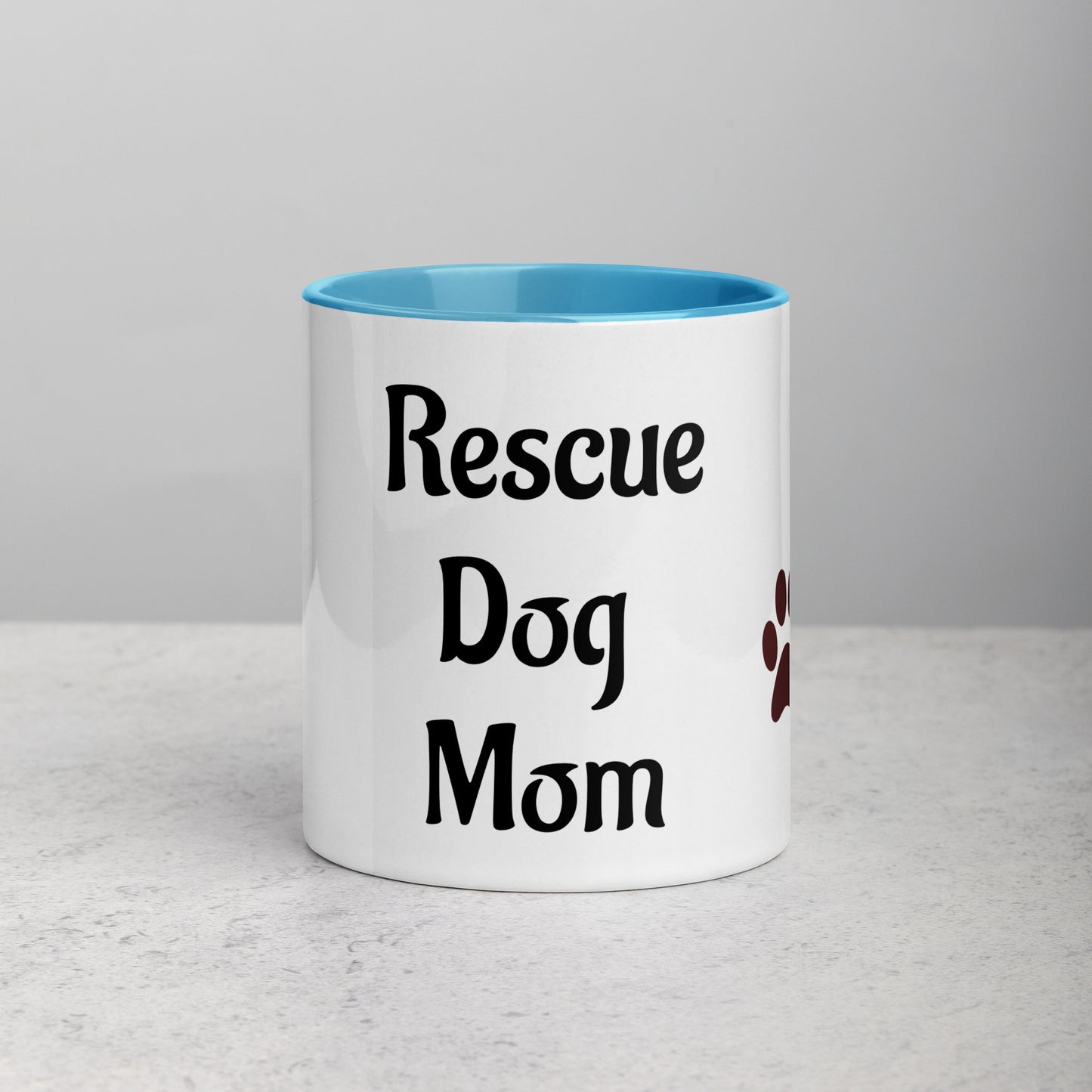 Rescue Dog Mom Mug