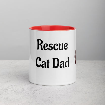 Rescue Cat Dad Mug