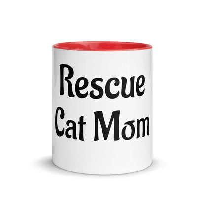 Rescue Cat Mom Mug