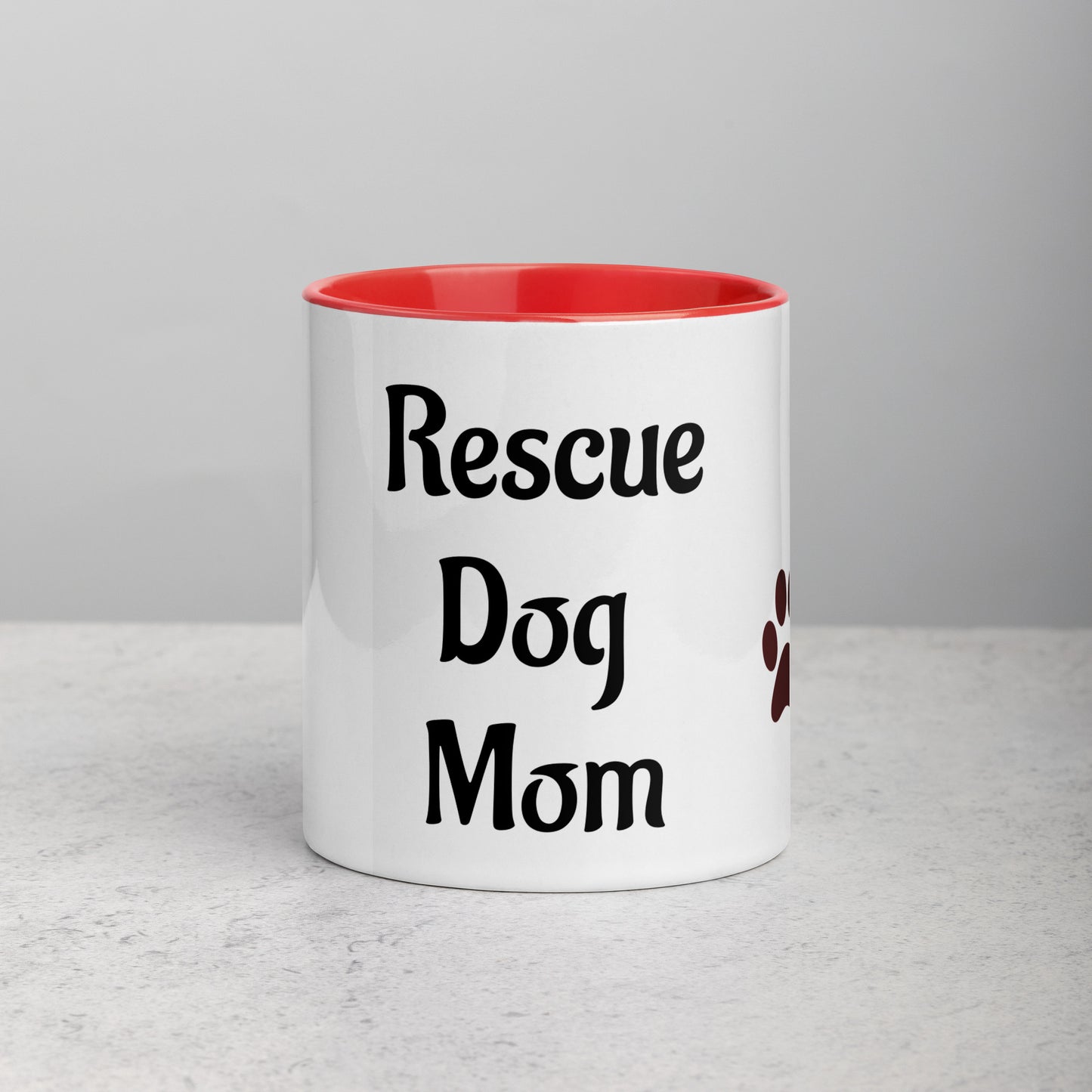 Rescue Dog Mom Mug