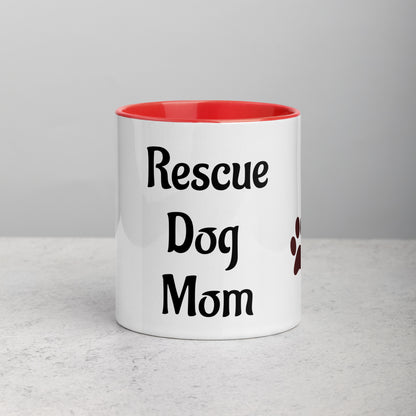 Rescue Dog Mom Mug