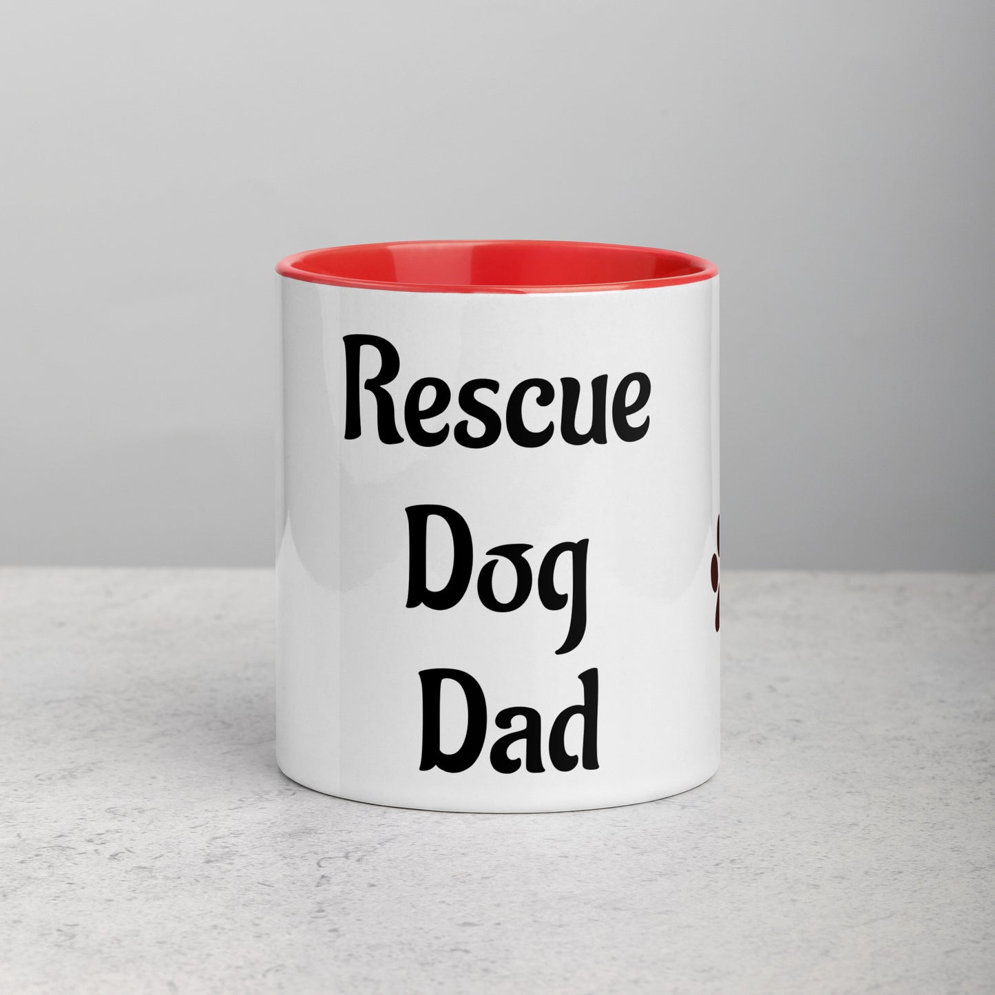 Rescue Dog Dad Mug